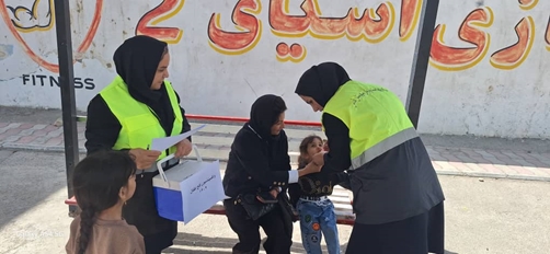 مرحله دوم طرح واکسیناسیون تکمیلی اتباع در شهرستان قدس انجام شد